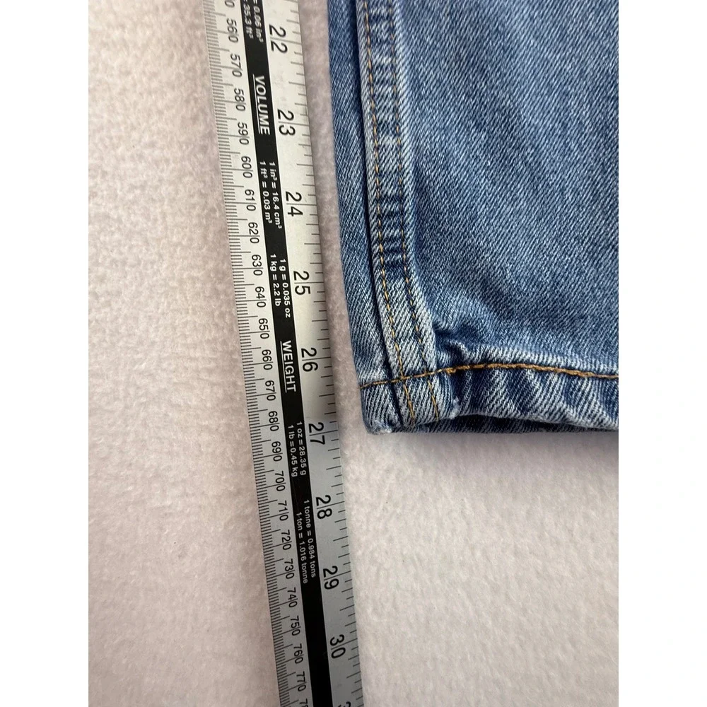 Levi's 550 Relaxed Fit Jeans Mens 42x26 Blue Denim Tapered Leg Medium Wash
